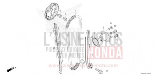 CHAINE A CAMES/TENDEUR CRF450RP de 2023